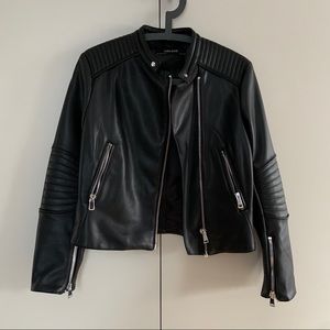✨Zara Faux Leather Jacket✨